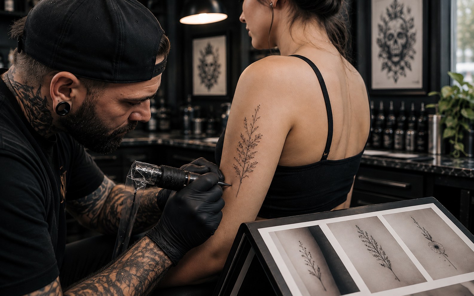 Fineline Tattoos und Alterung