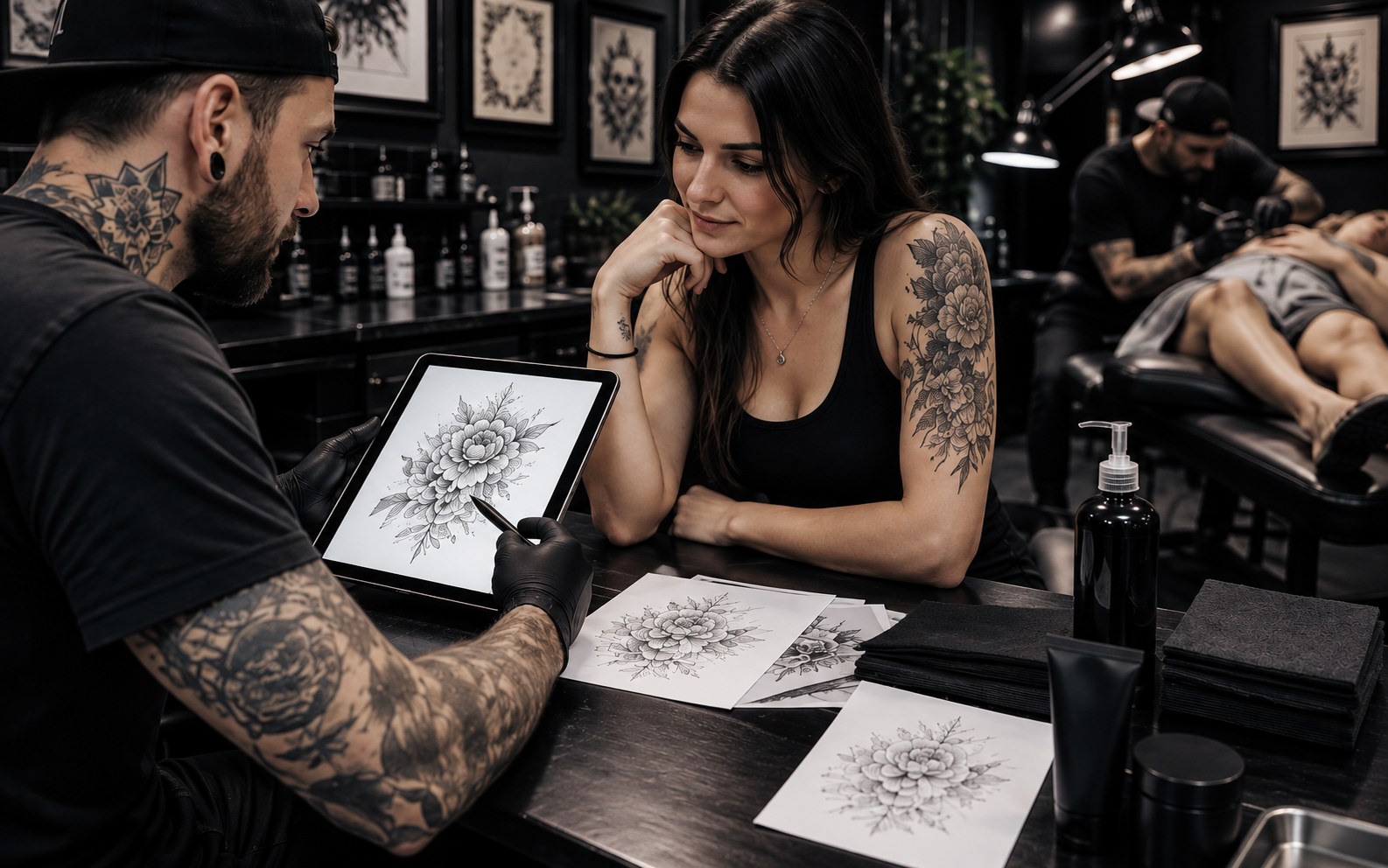 So läuft dein erster Tattoo-Termin ab – vom Beratungsgespräch bis zur Nachsorge