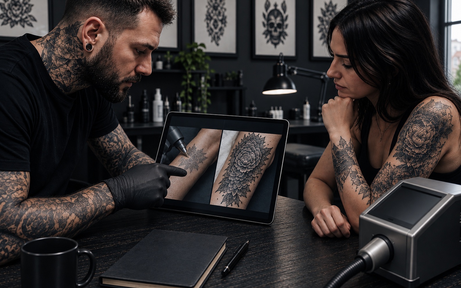 Tattoo entfernen oder covern lassen: Möglichkeiten, Kosten & Risiken