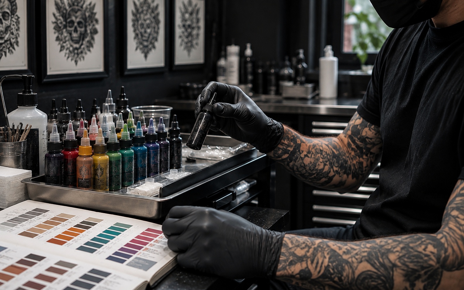 Tattoo-Farben und Allergien: Wie sicher sind moderne Tattoo-Farben?