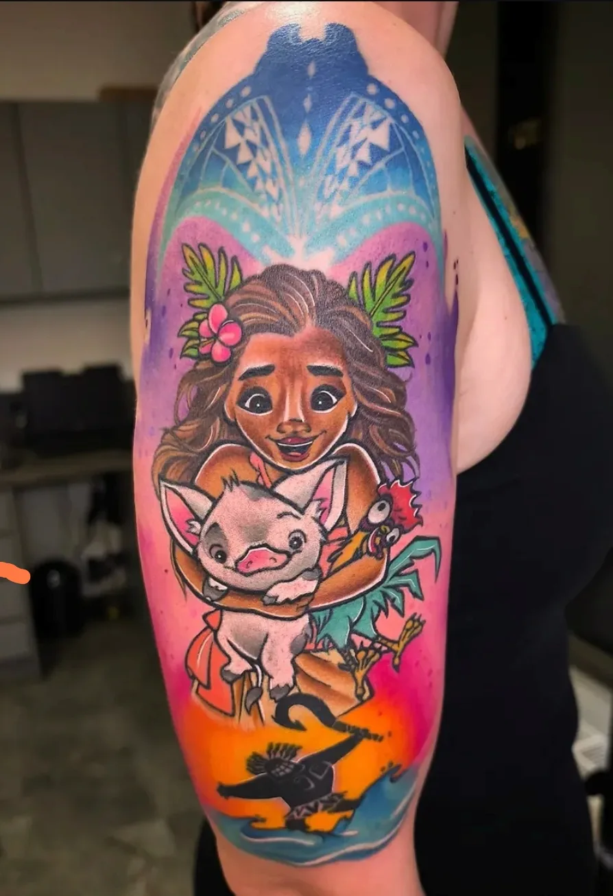 Tattoo-Arbeit von Ben bei Most Wanted Berlin – Motiv 16
