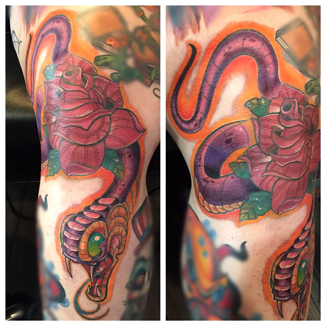 Tattoo-Arbeit von Ben bei Most Wanted Berlin – Motiv 55