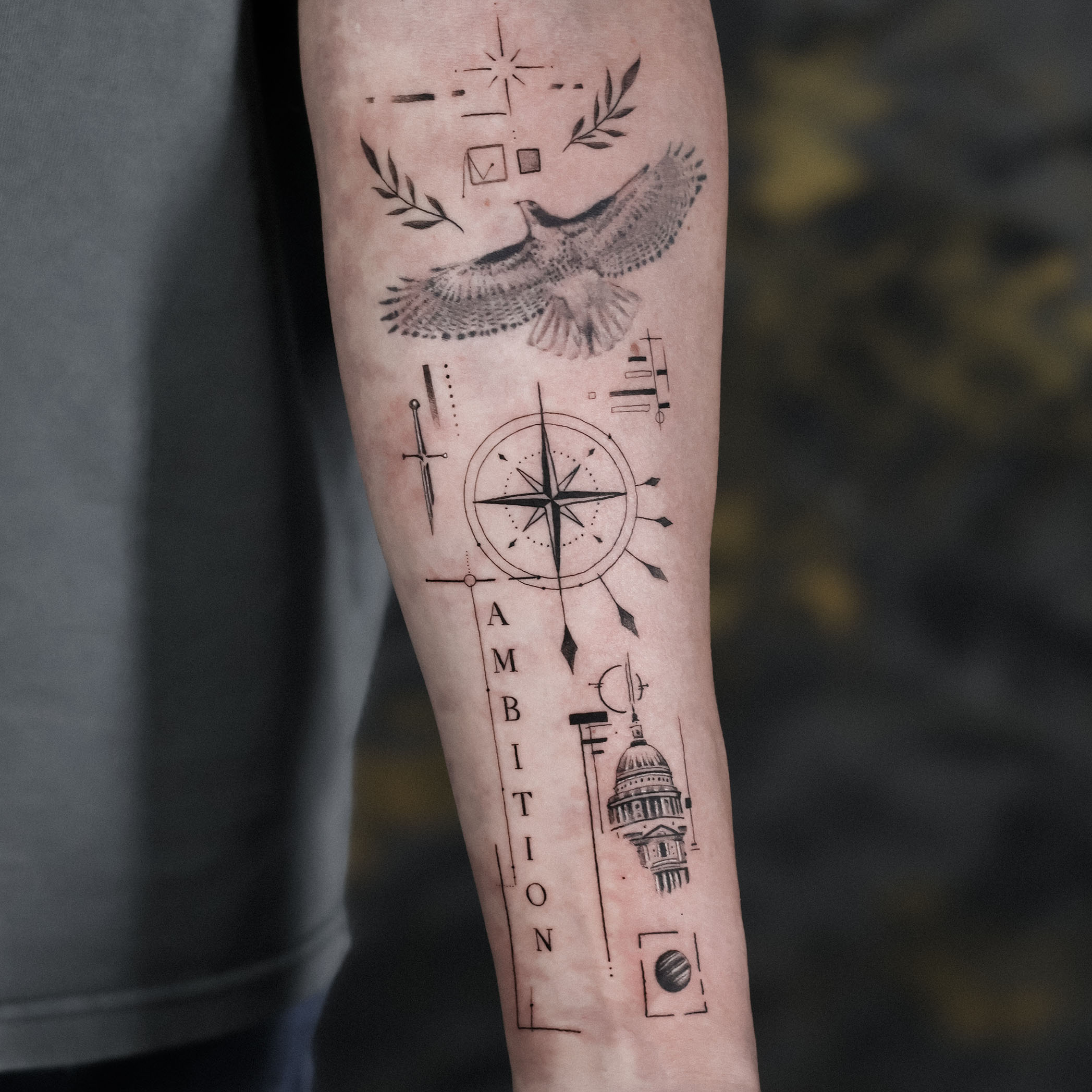 Tattoo Arbeit von Dario bei Most Wanted Berlin – Motiv 65