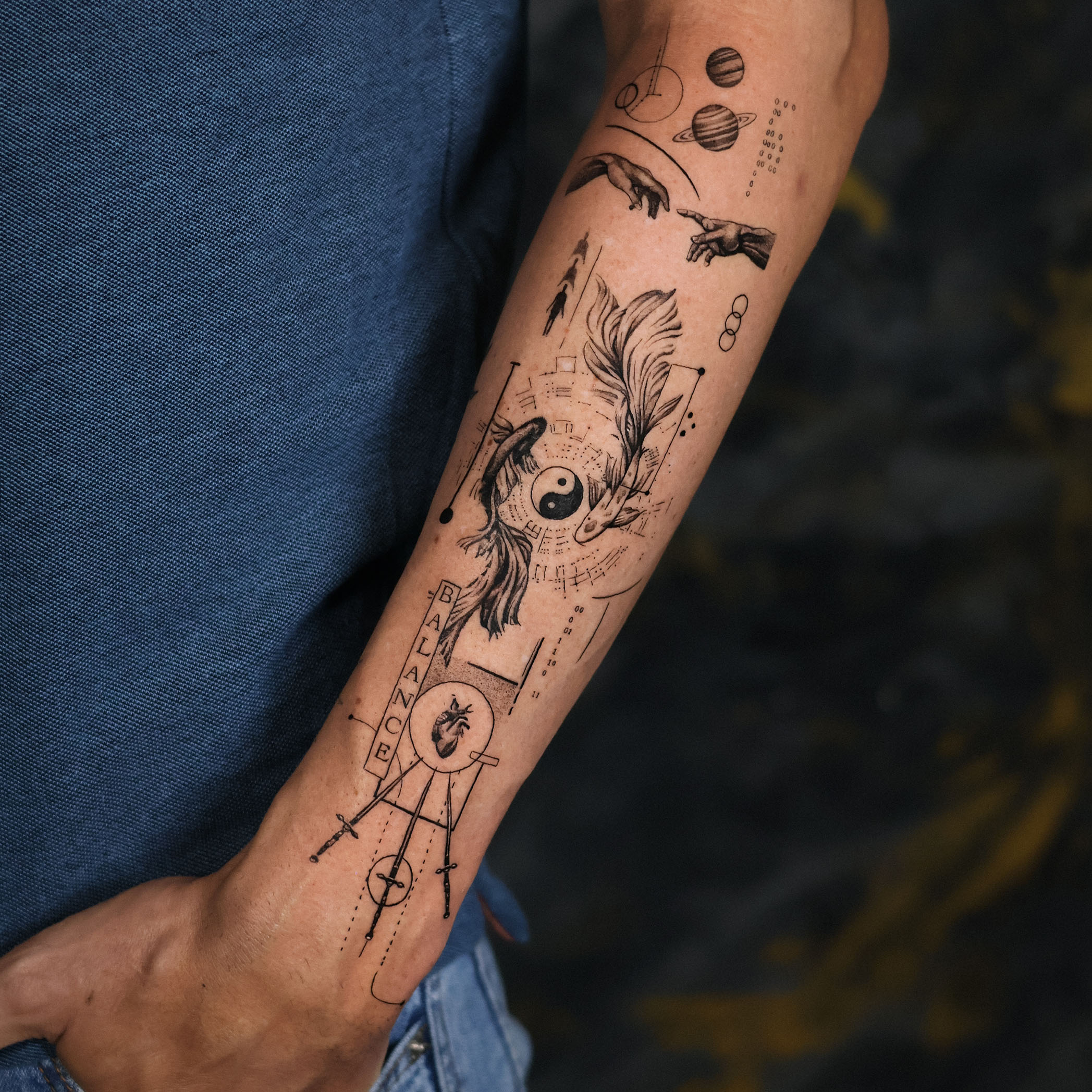 Tattoo Arbeit von Dario bei Most Wanted Berlin – Motiv 77