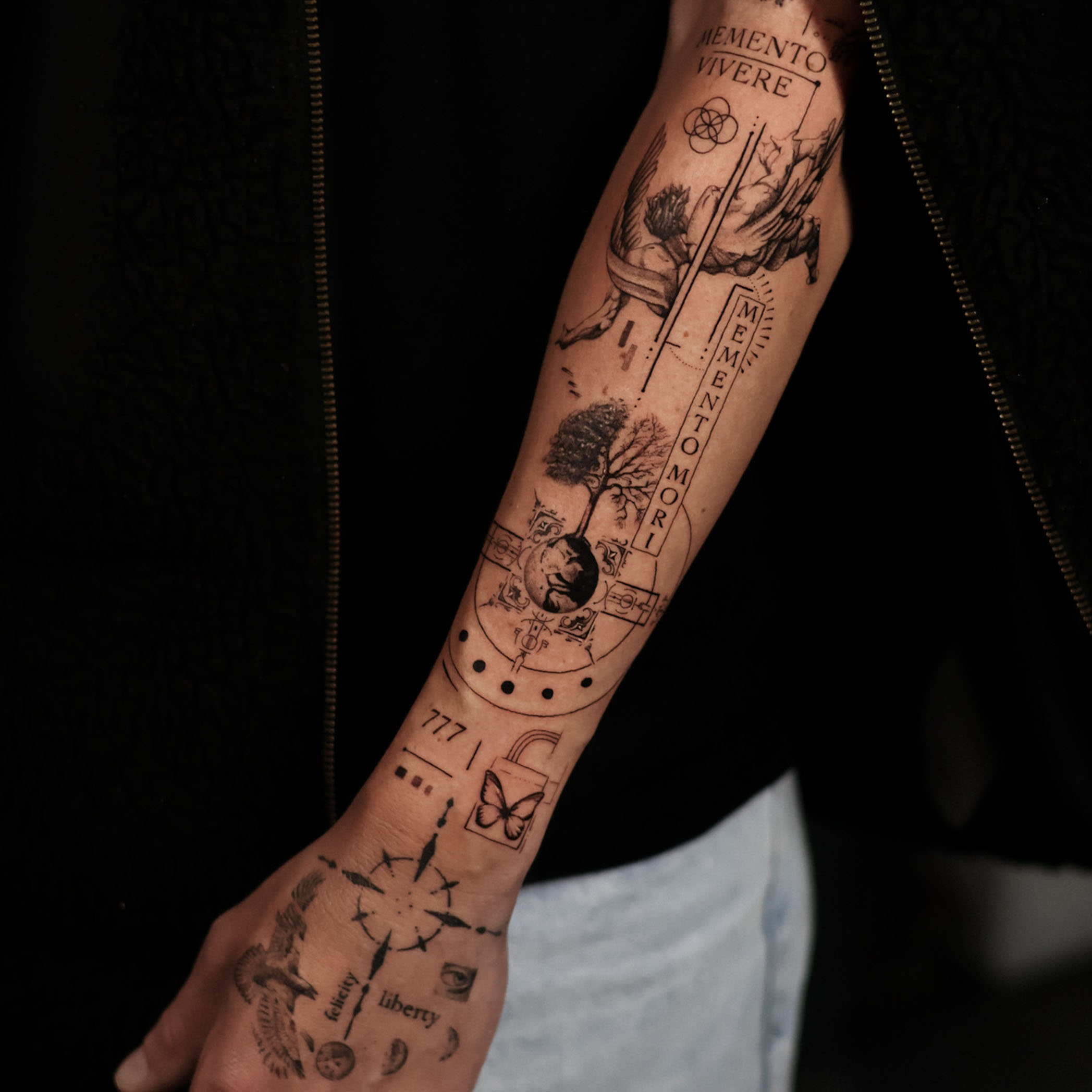 Tattoo Arbeit von Dario bei Most Wanted Berlin – Motiv 78