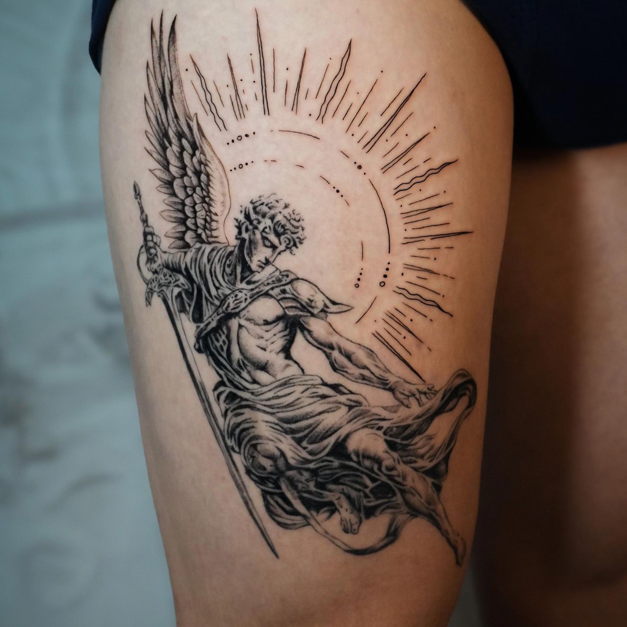 Tattoo Arbeit von Dario bei Most Wanted Berlin – Motiv 85