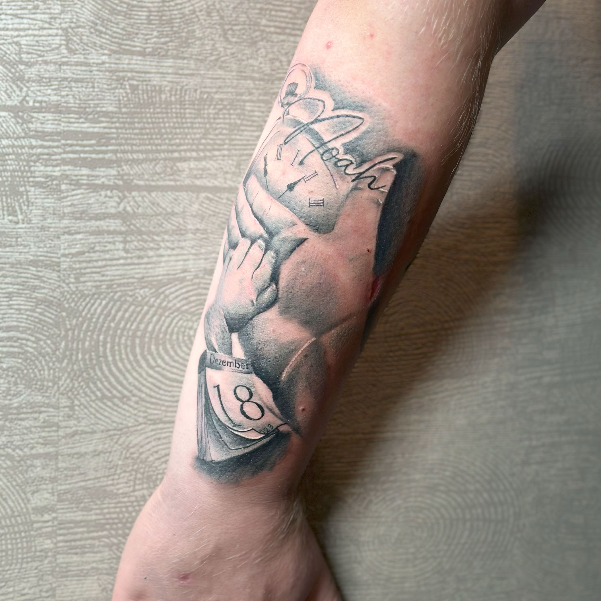 Tattoo Arbeit von Manolo bei Most Wanted Berlin – Motiv 54