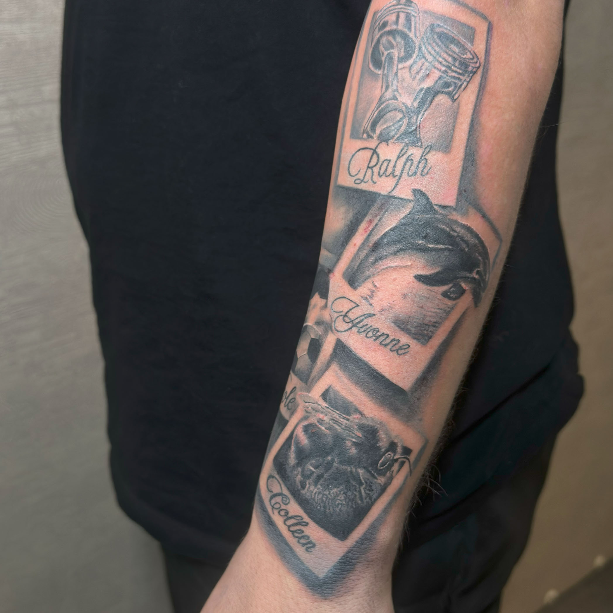 Tattoo Arbeit von Manolo bei Most Wanted Berlin – Motiv 58
