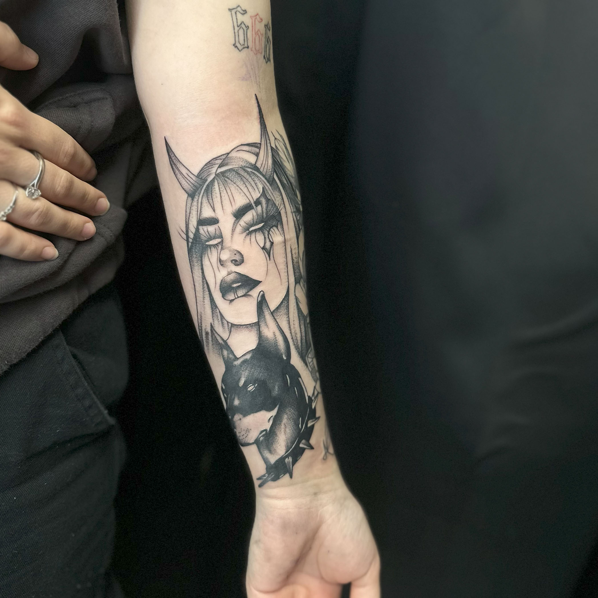 Tattoo Arbeit von Manolo bei Most Wanted Berlin – Motiv 81