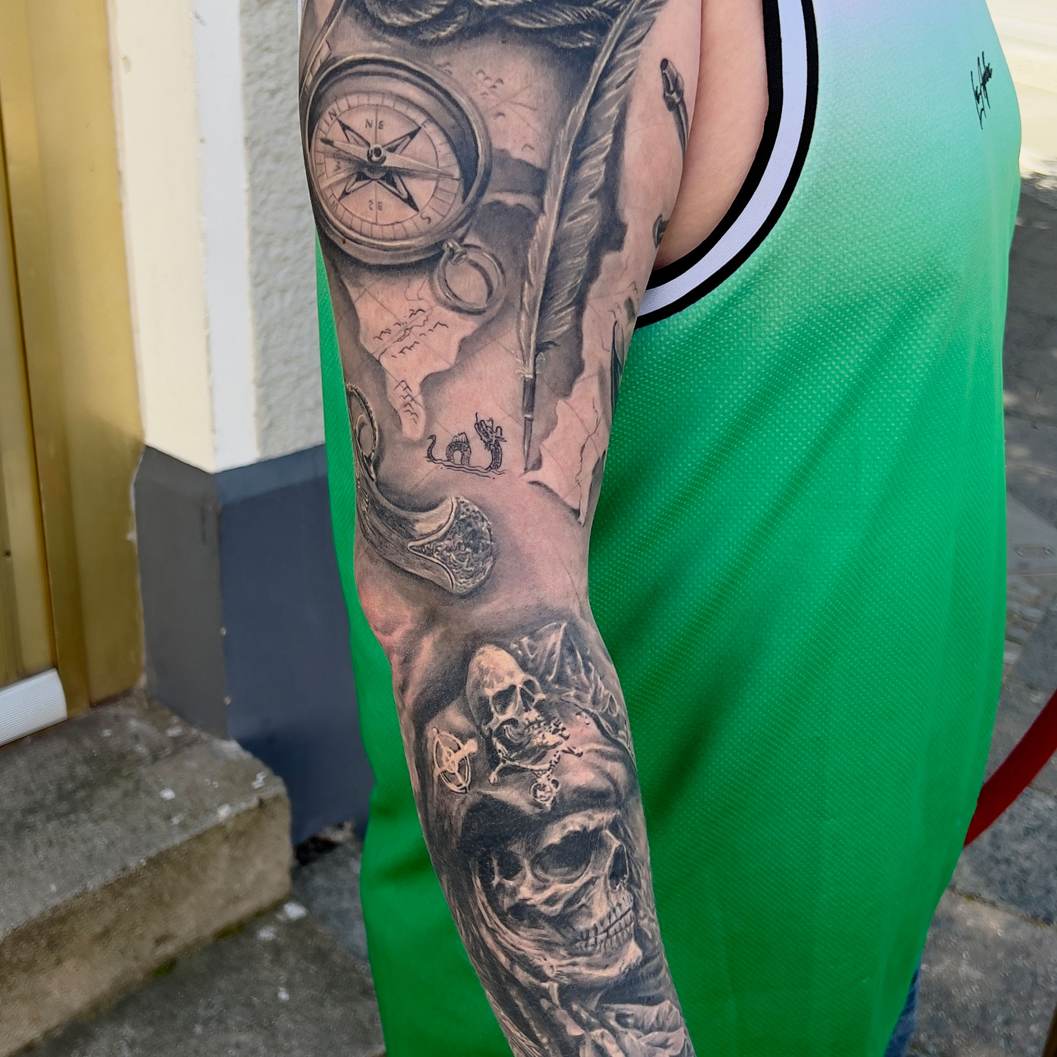 Tattoo Arbeit von Marco bei Most Wanted Berlin – Motiv 91