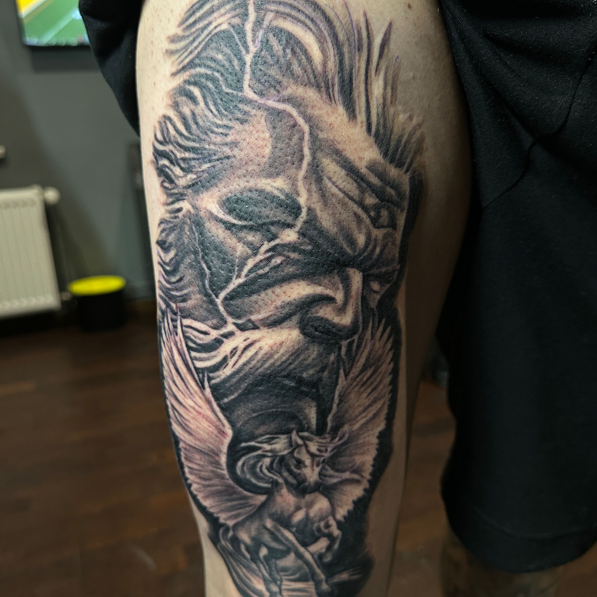 Tattoo Arbeit von Patrick bei Most Wanted Berlin – Motiv 86