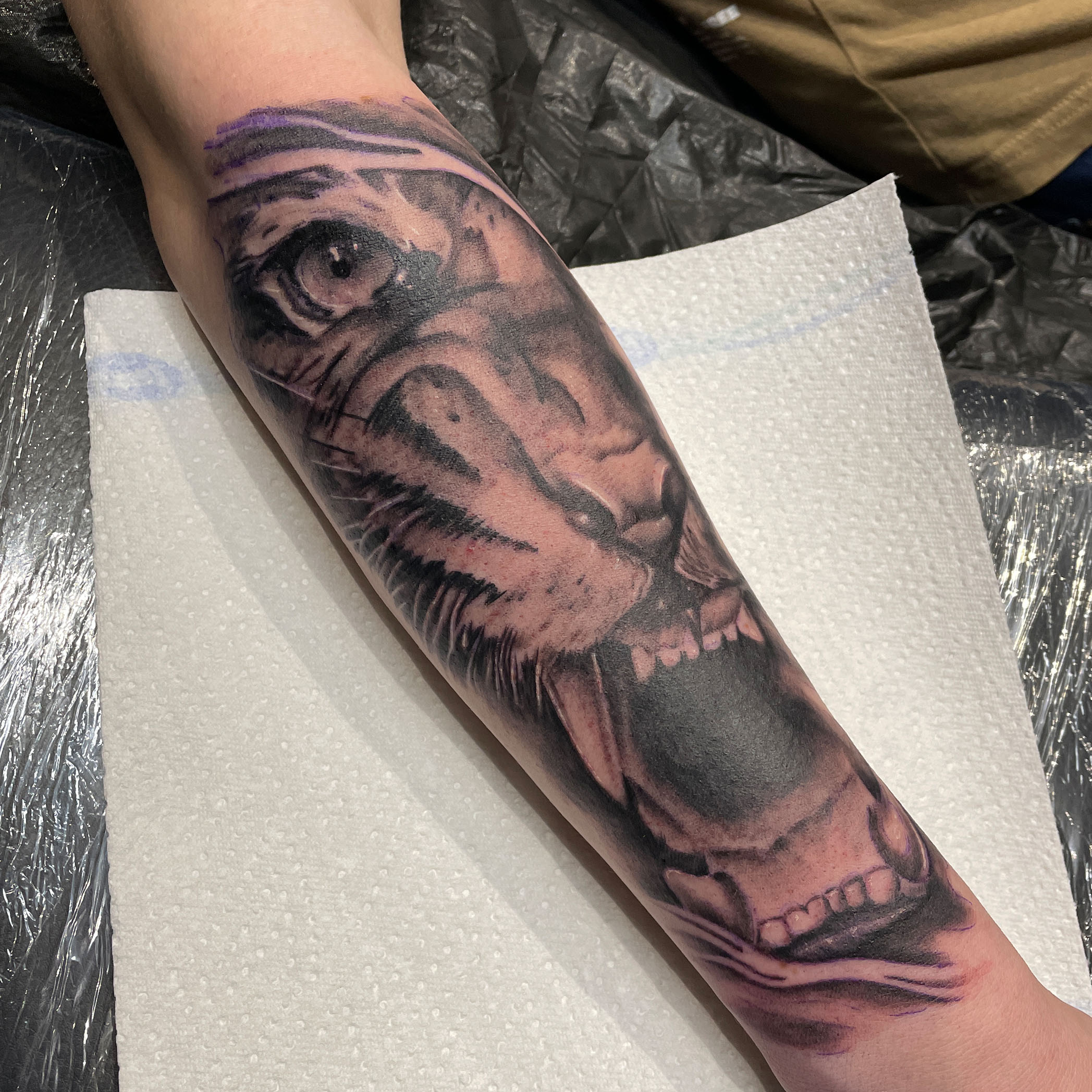 Tattoo Arbeit von Patrick bei Most Wanted Berlin – Motiv 117