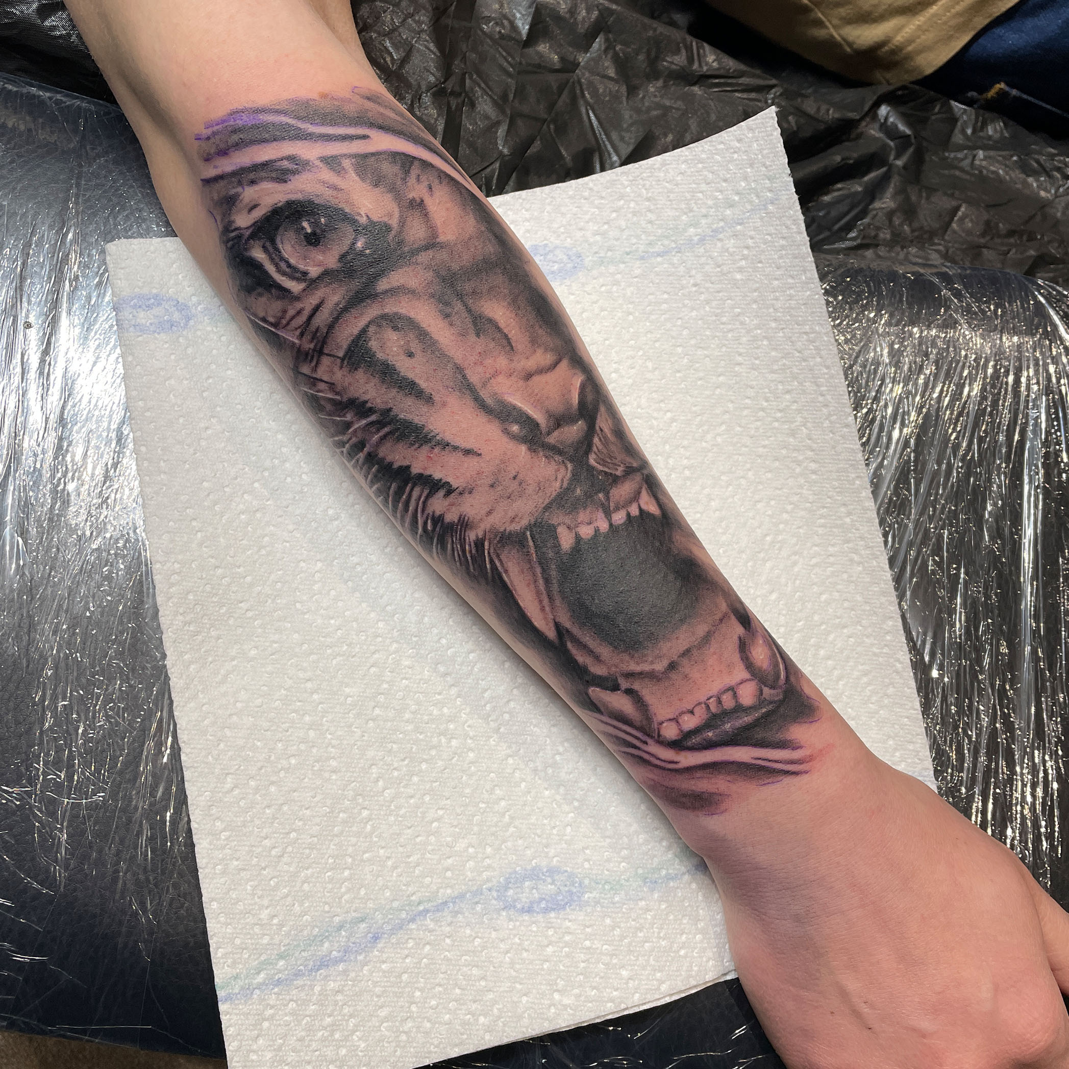 Tattoo Arbeit von Patrick bei Most Wanted Berlin – Motiv 118