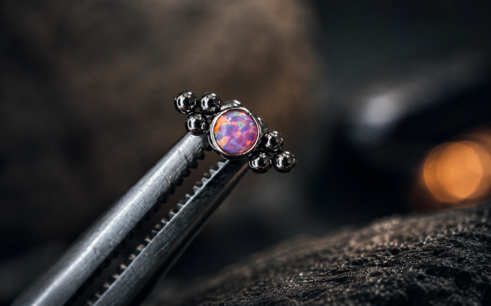 Auswahl an Piercingschmuck